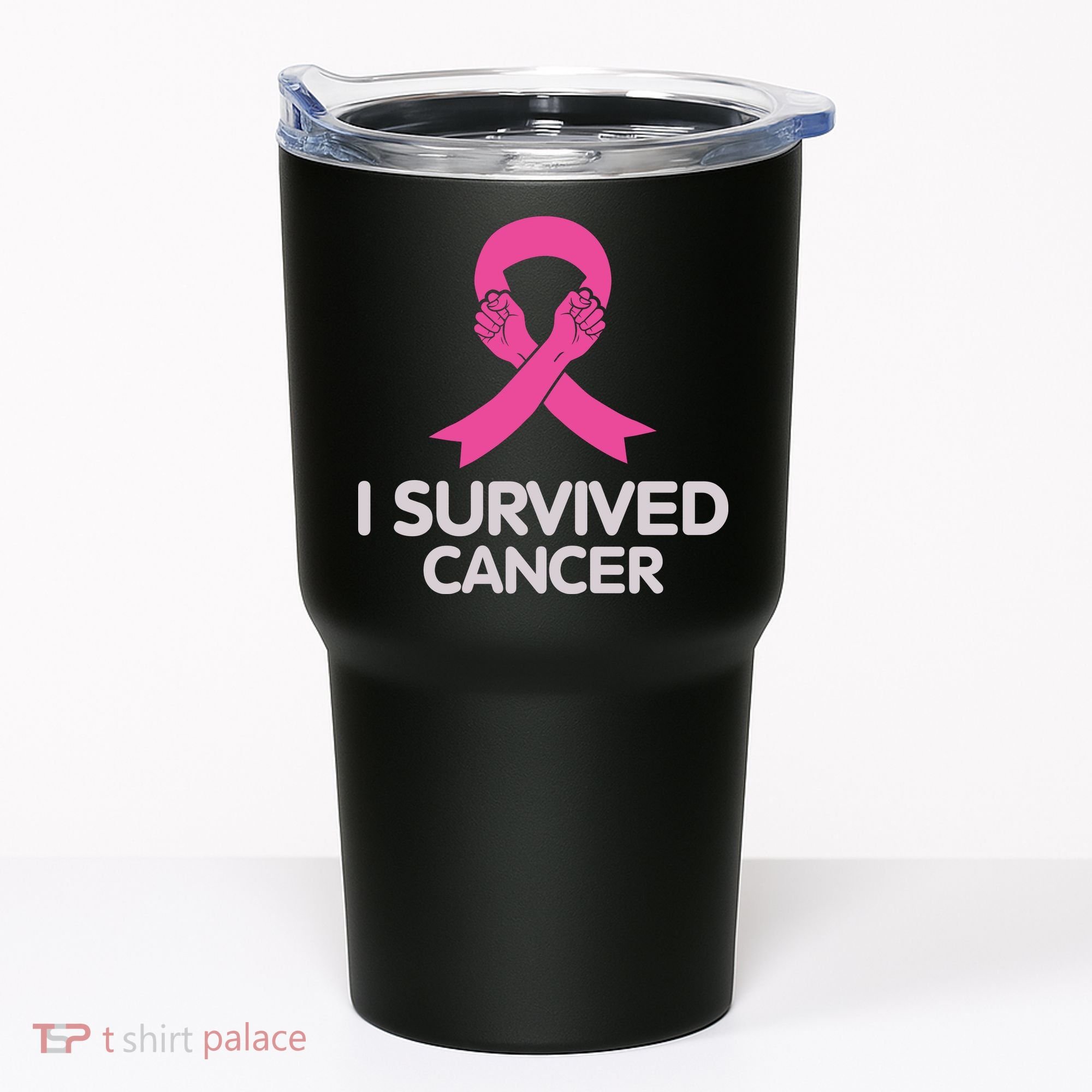 I Survived Cancer Breast Cancer Awareness Tumbler
