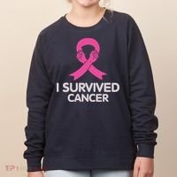 I Survived Cancer Breast Cancer Awareness Women's Sweatshirt thumb 0