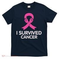 I Survived Cancer Breast Cancer Awareness T-Shirt thumb 0