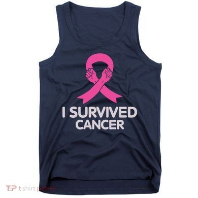 I Survived Cancer Breast Cancer Awareness Tank Top