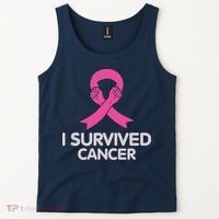 I Survived Cancer Breast Cancer Awareness Tank Top thumb 2
