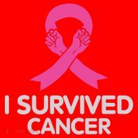 I Survived Cancer Breast Cancer Awareness Santa Hat thumb 1