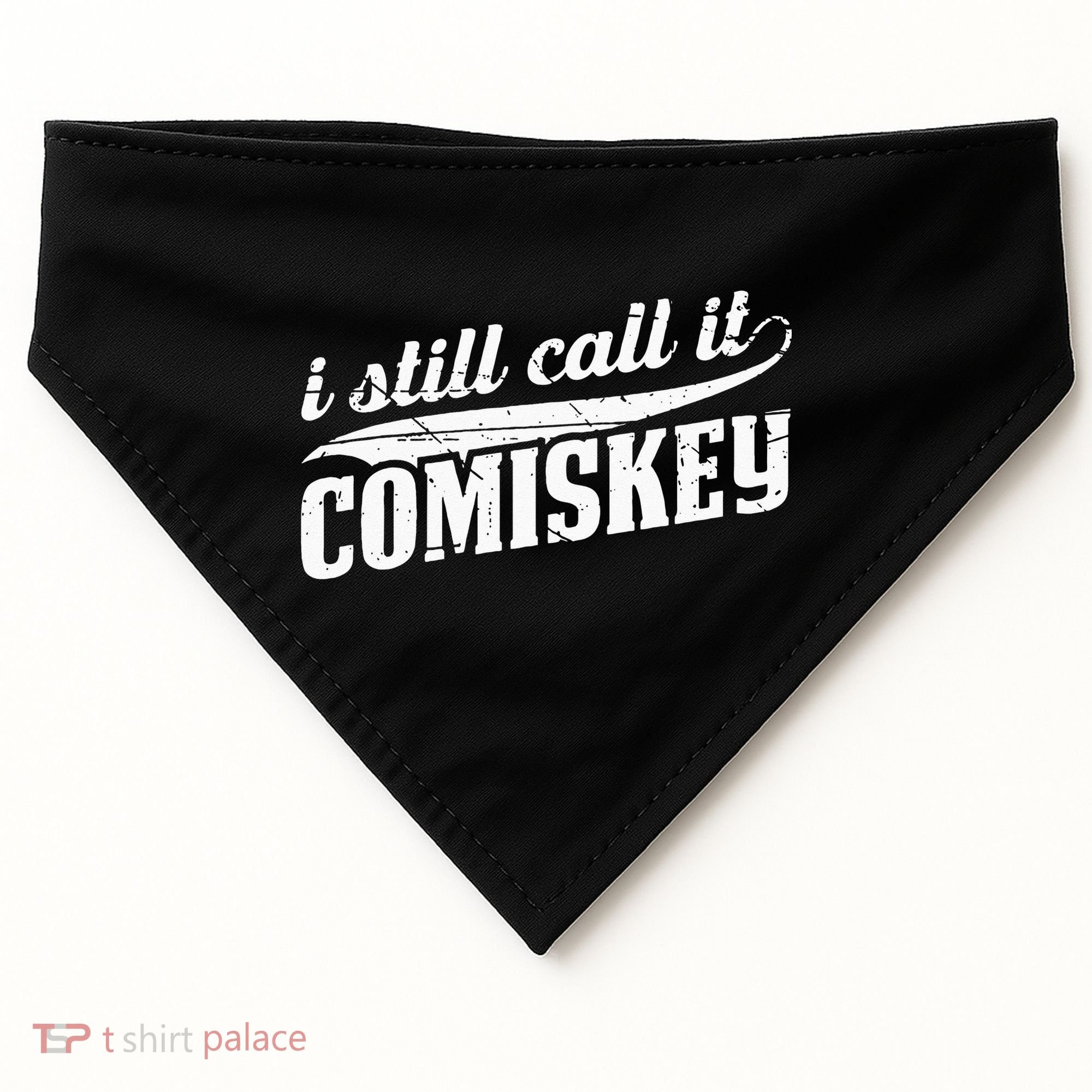 I Still Call It Comiskey Baseball Lovers USA-Made Doggie Bandana