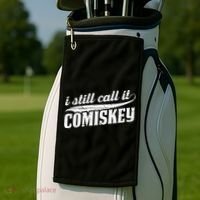 I Still Call It Comiskey Baseball Lovers Golf Towel thumb 2