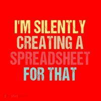 Im Silently Creating A Spreadsheet For That Funny Saying Santa Hat thumb 1