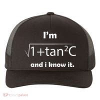 IM Sec C And I Know It Funny Sexy Math Humor Yupoong Adult 5-Panel Trucker Hat thumb 0