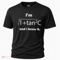 IM Sec C And I Know It Funny Sexy Math Humor Cooling Performance Crew T-Shirt thumb 0