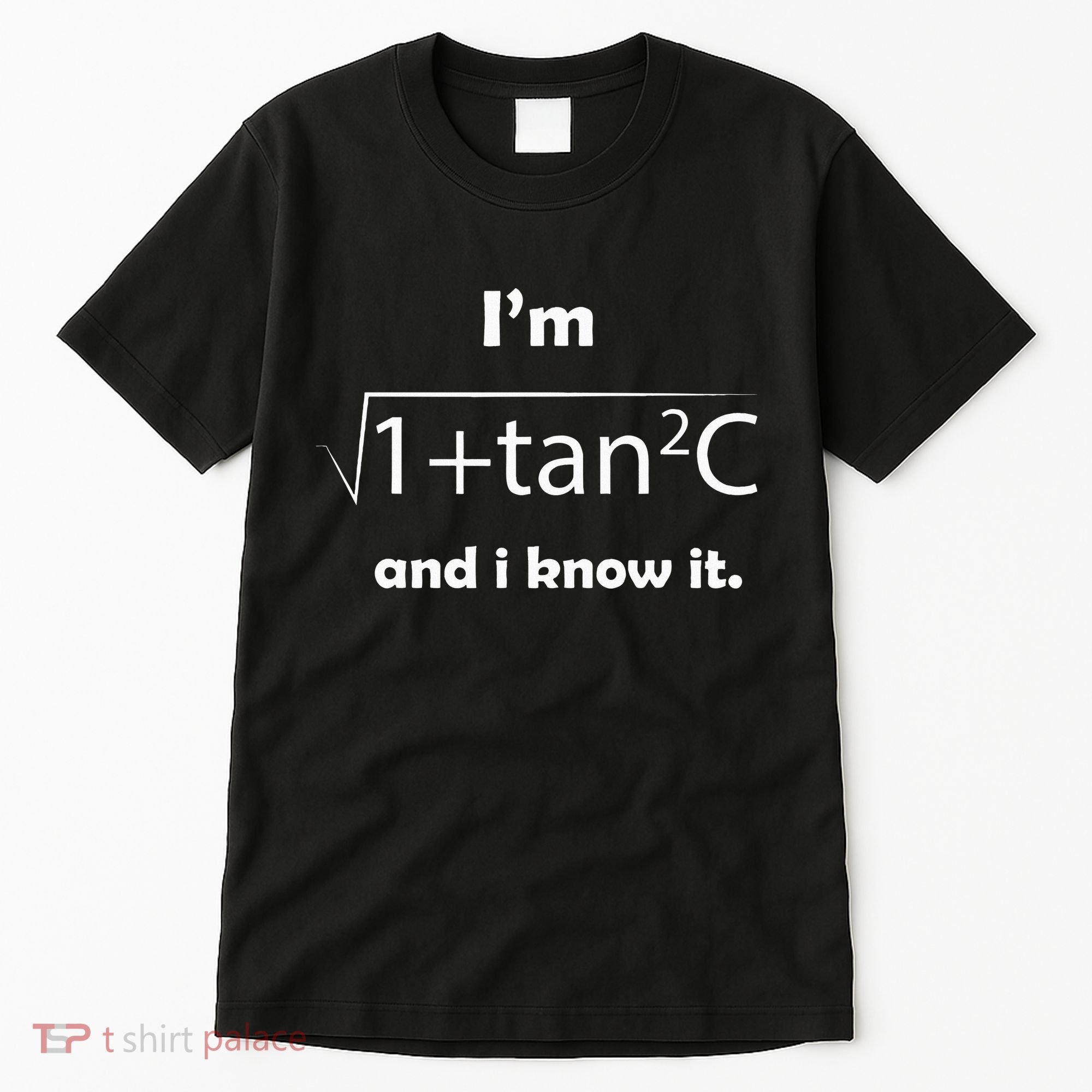IM Sec C And I Know It Funny Sexy Math Humor Tall T-Shirt