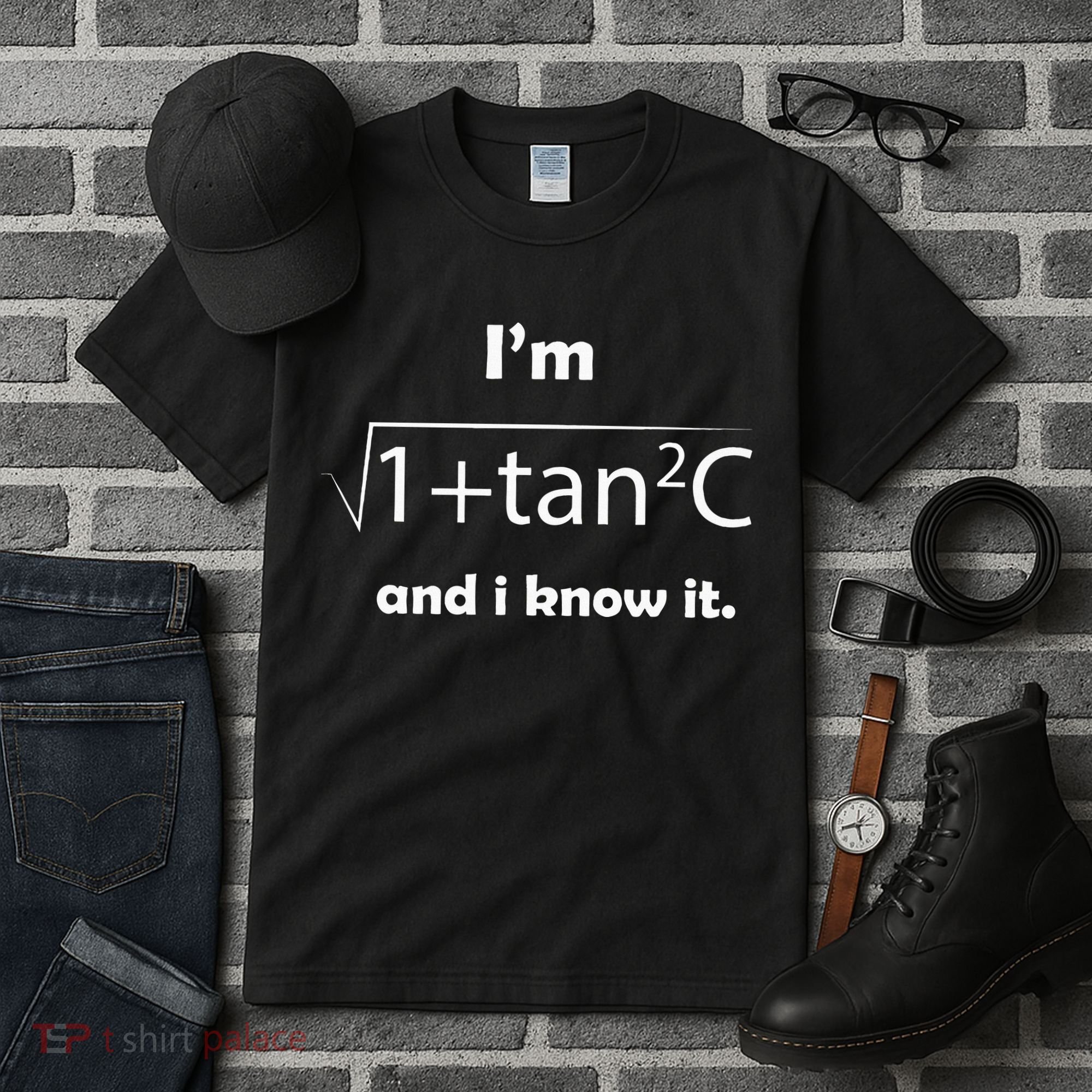 IM Sec C And I Know It Funny Sexy Math Humor Tall T-Shirt