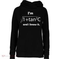 IM Sec C And I Know It Funny Sexy Math Humor Womens Funnel Neck Pullover Hood thumb 0