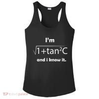 IM Sec C And I Know It Funny Sexy Math Humor Ladies PosiCharge Competitor Racerback Tank thumb 0