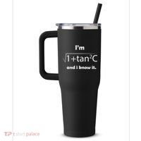 IM Sec C And I Know It Funny Sexy Math Humor 40oz Vacuum Insulated Stainless Steel Travel Tumbler thumb 2