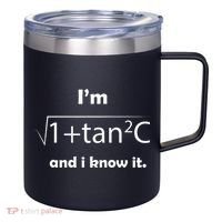 IM Sec C And I Know It Funny Sexy Math Humor 12oz Stainless Steel Coffee Mug thumb 0