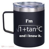 IM Sec C And I Know It Funny Sexy Math Humor 12oz Stainless Steel Coffee Mug thumb 2