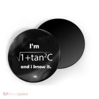 IM Sec C And I Know It Funny Sexy Math Humor Magnet thumb 0