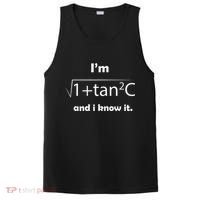 IM Sec C And I Know It Funny Sexy Math Humor PosiCharge Competitor Tank thumb 0
