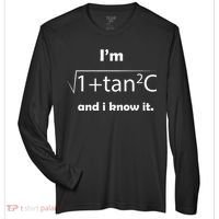 IM Sec C And I Know It Funny Sexy Math Humor Zone Performance Long-Sleeve T-Shirt thumb 0