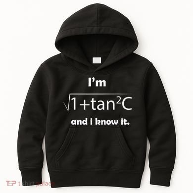 IM Sec C And I Know It Funny Sexy Math Humor Kids Hoodie