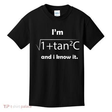 IM Sec C And I Know It Funny Sexy Math Humor Kids T-Shirt