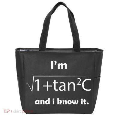 IM Sec C And I Know It Funny Sexy Math Humor Bag