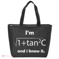 IM Sec C And I Know It Funny Sexy Math Humor Tote Bag thumb 0
