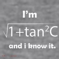 IM Sec C And I Know It Funny Sexy Math Humor Women's Racerback Cropped Tank thumb 2