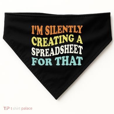 IM Silently Creating A Spreadsheet For That USA-Made Doggie Bandana