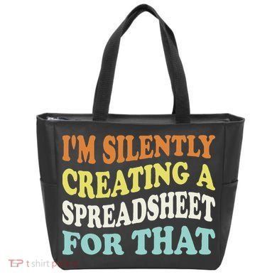 IM Silently Creating A Spreadsheet For That Tote Bag