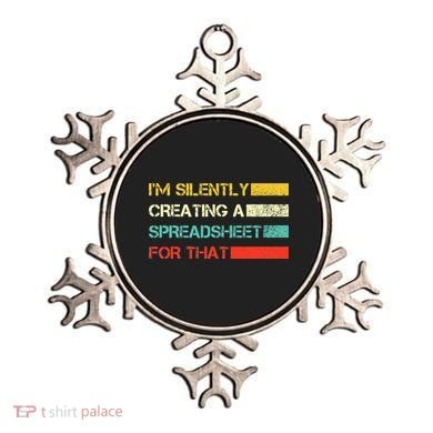 Im Silently Creating A Spreadsheet For That CPA Accountant Ornament