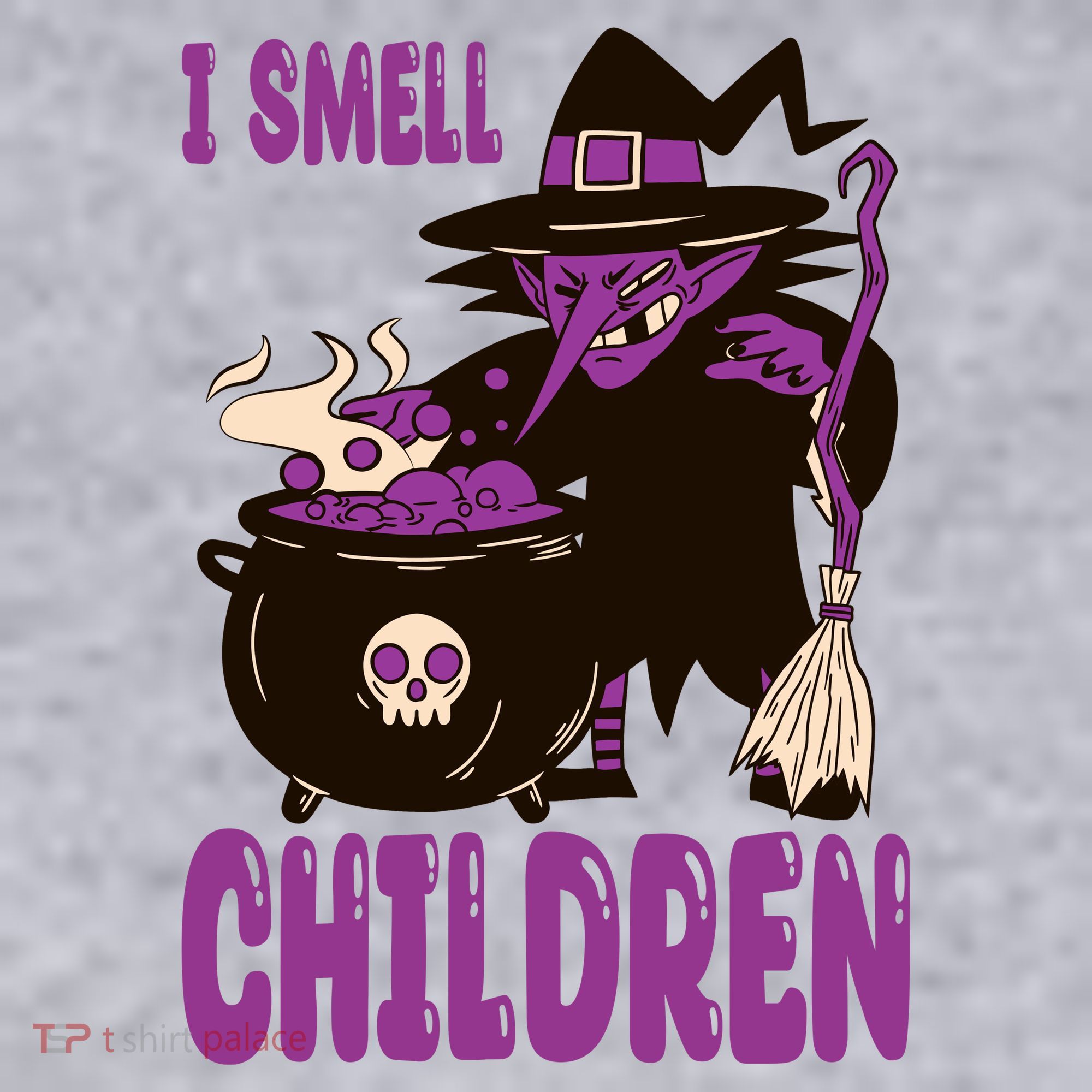 I Smell Children Funny Halloween Witch Women's Sweatshirt