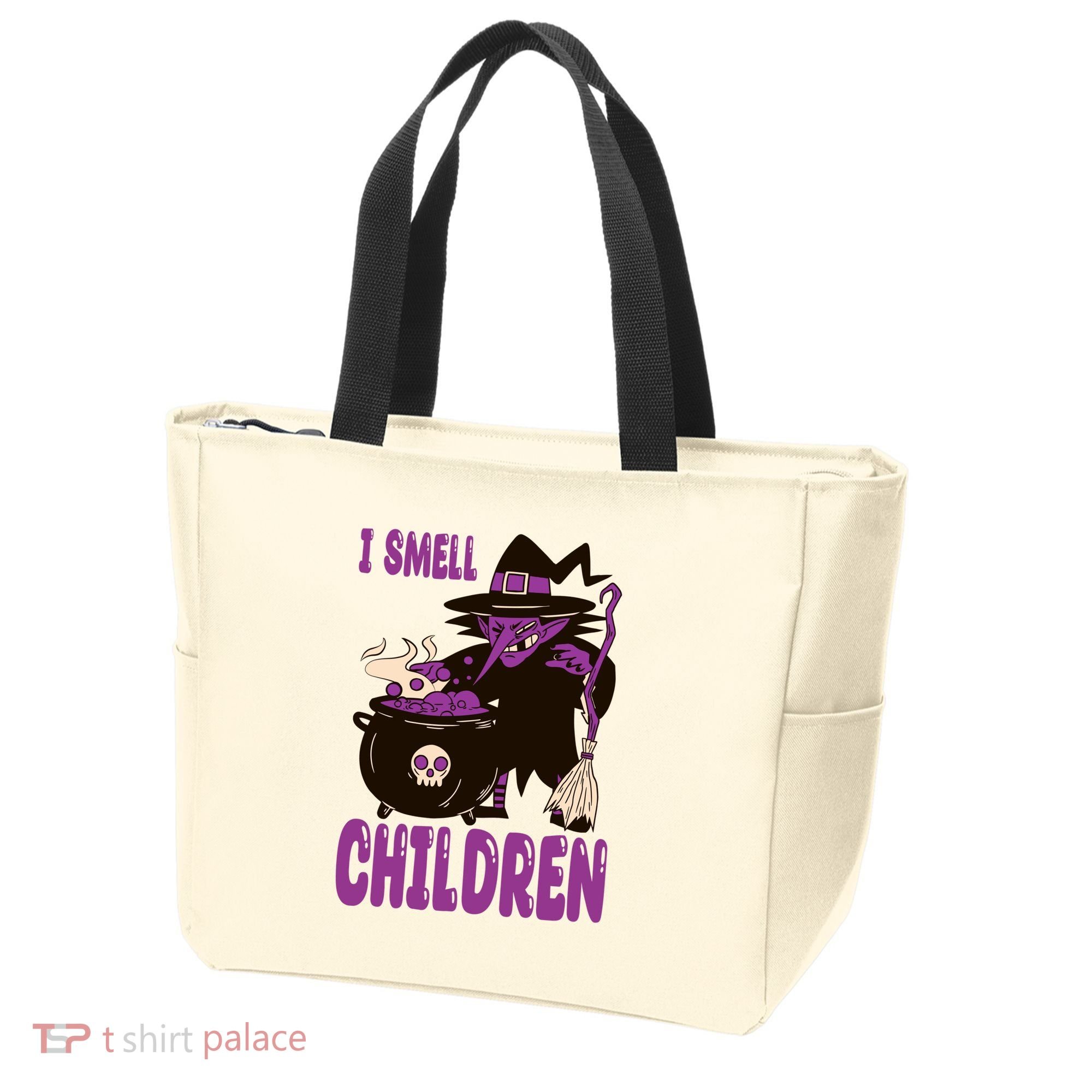 I Smell Children Funny Halloween Witch Tote Bag