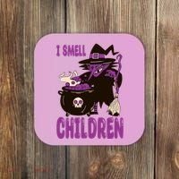 I Smell Children Funny Halloween Witch Coaster thumb 0