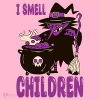 I Smell Children Funny Halloween Witch Coaster thumb 2