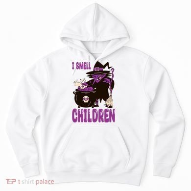 I Smell Children Funny Halloween Witch Hoodie
