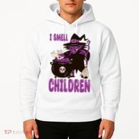 I Smell Children Funny Halloween Witch Hoodie thumb 2