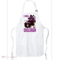 I Smell Children Funny Halloween Witch Apron thumb 0