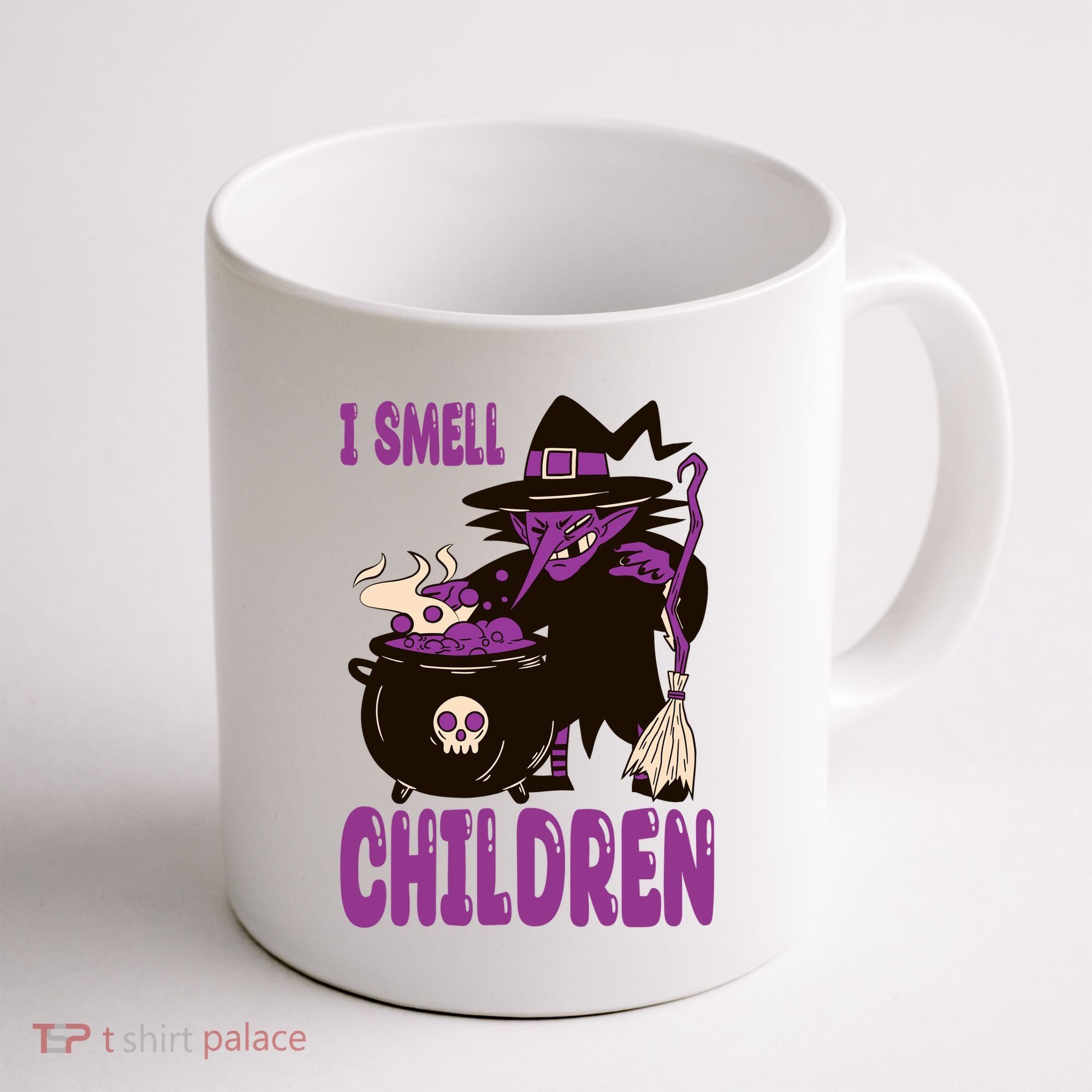 I Smell Children Funny Halloween Witch Coffee Mug