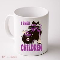 I Smell Children Funny Halloween Witch Coffee Mug thumb 0