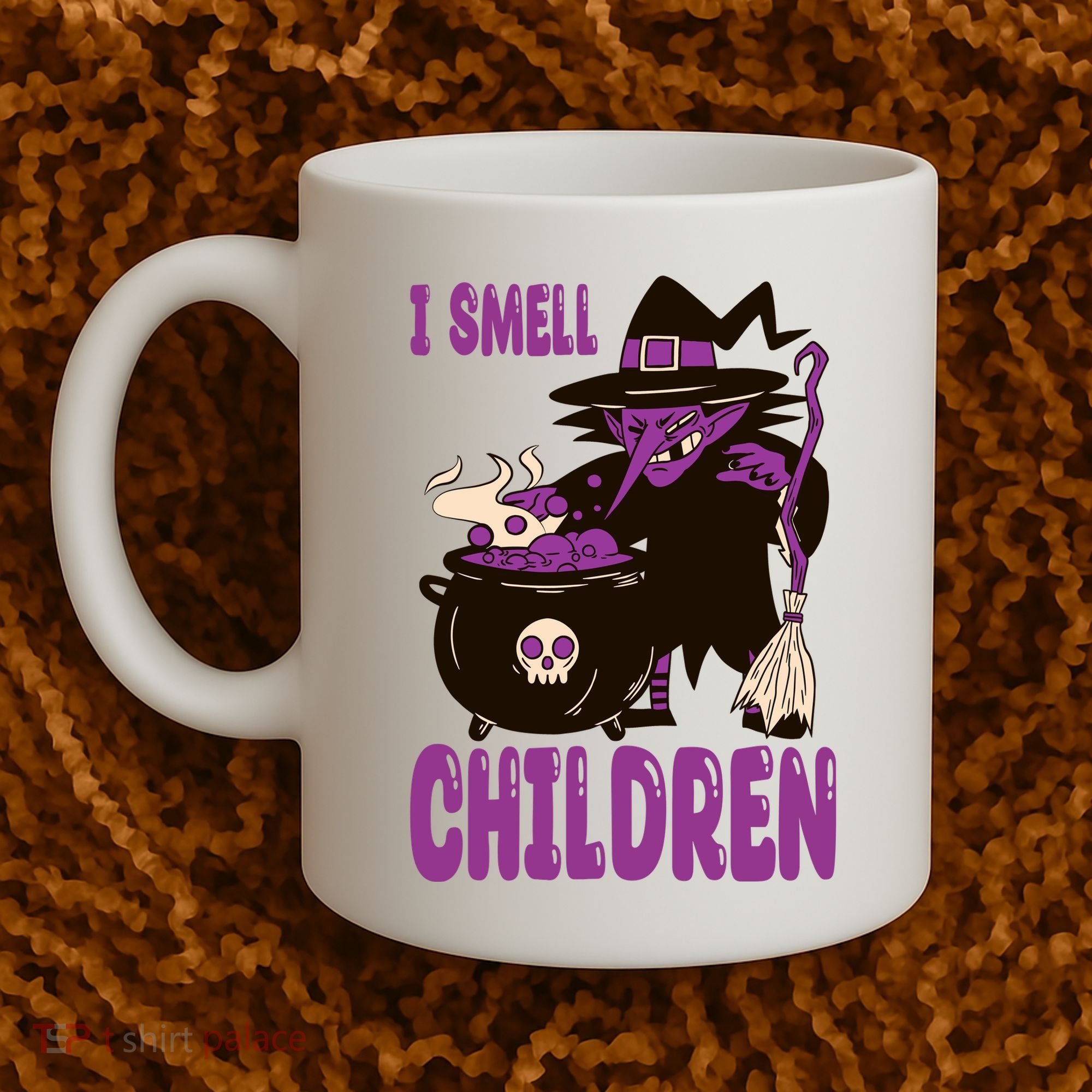 I Smell Children Funny Halloween Witch Coffee Mug