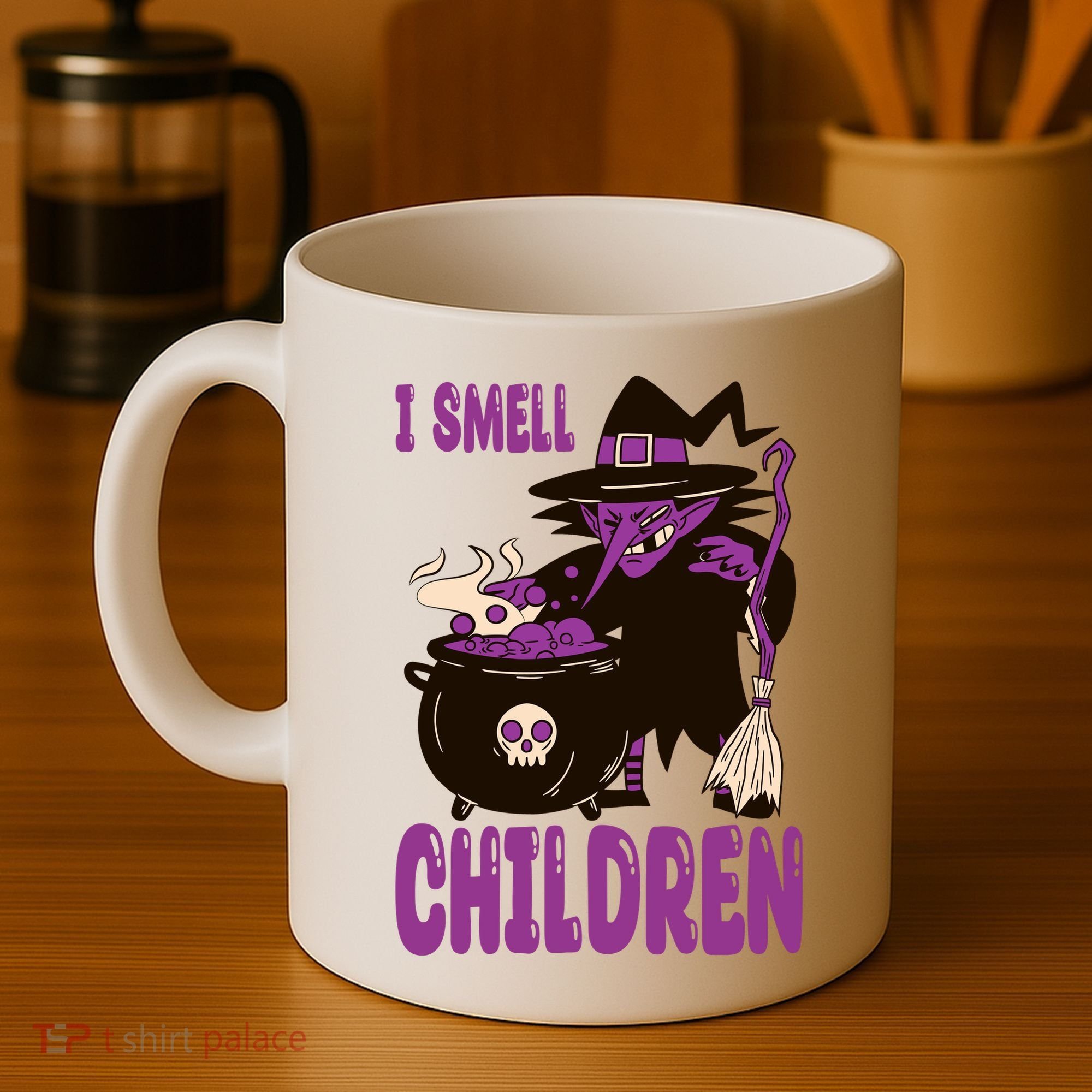 I Smell Children Funny Halloween Witch Coffee Mug
