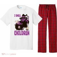I Smell Children Funny Halloween Witch Pajama Set thumb 0