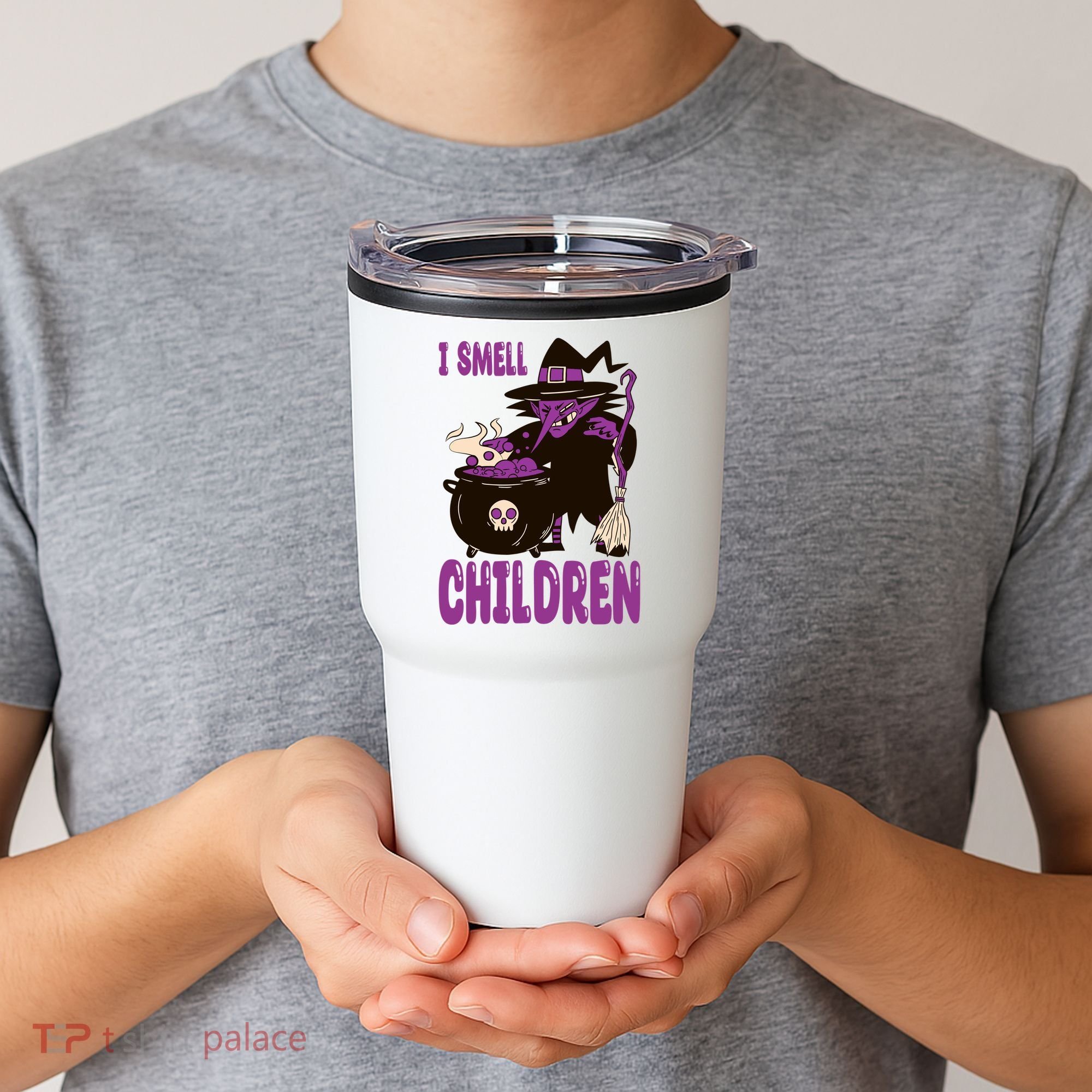 I Smell Children Funny Halloween Witch Tumbler