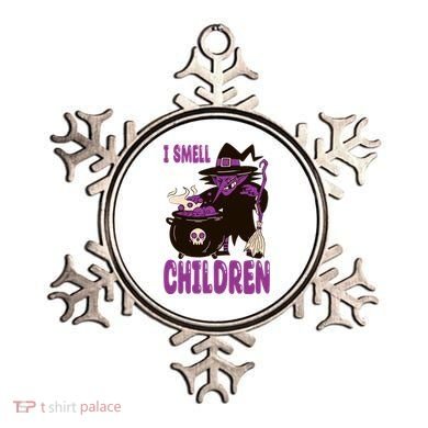 I Smell Children Funny Halloween Witch Ornament