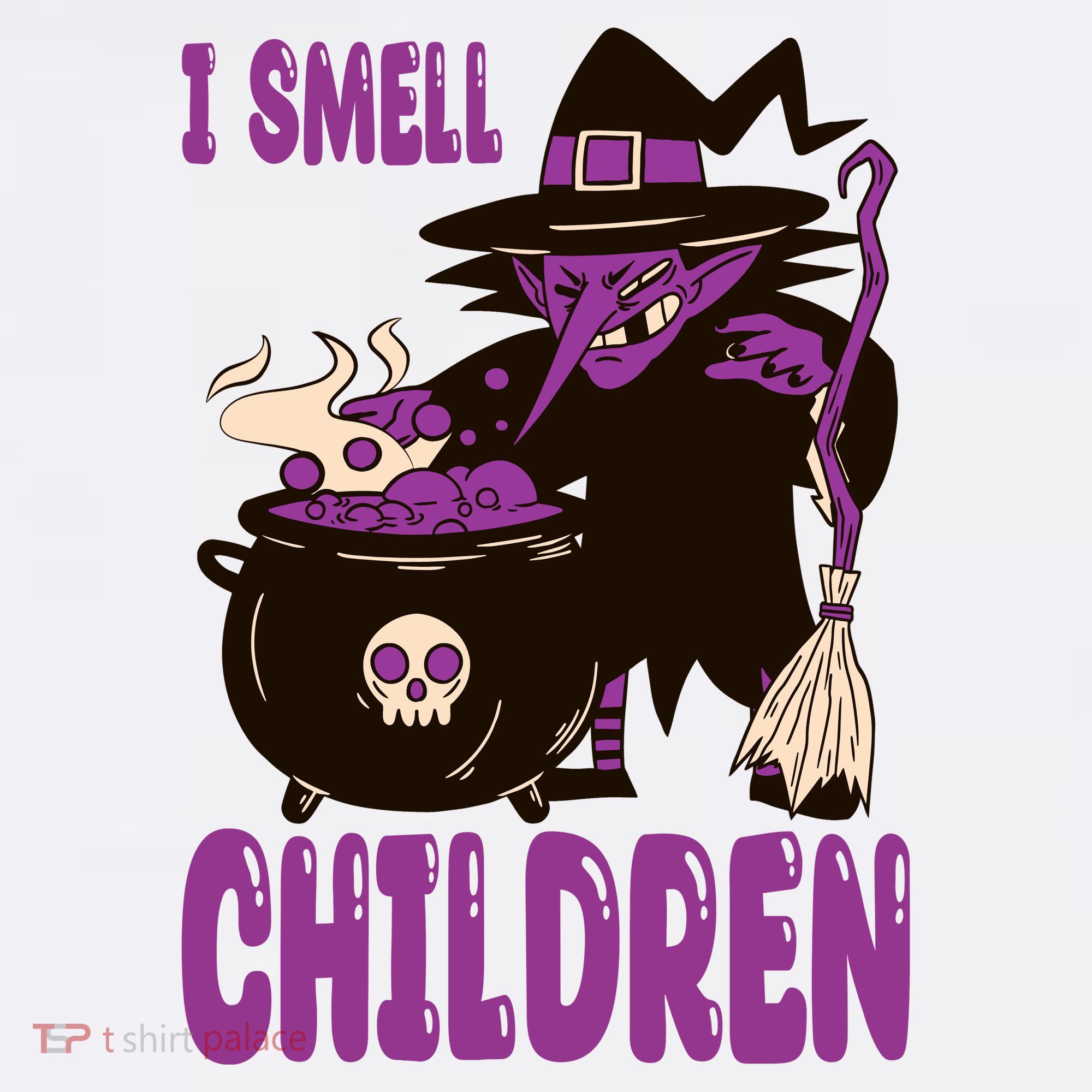 I Smell Children Funny Halloween Witch Hat