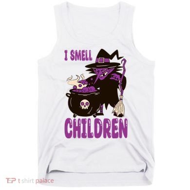 I Smell Children Funny Halloween Witch Tank Top