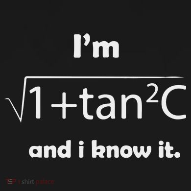 I’M Sec C And I Know It Funny Sexy Math Humor Doggie Tank