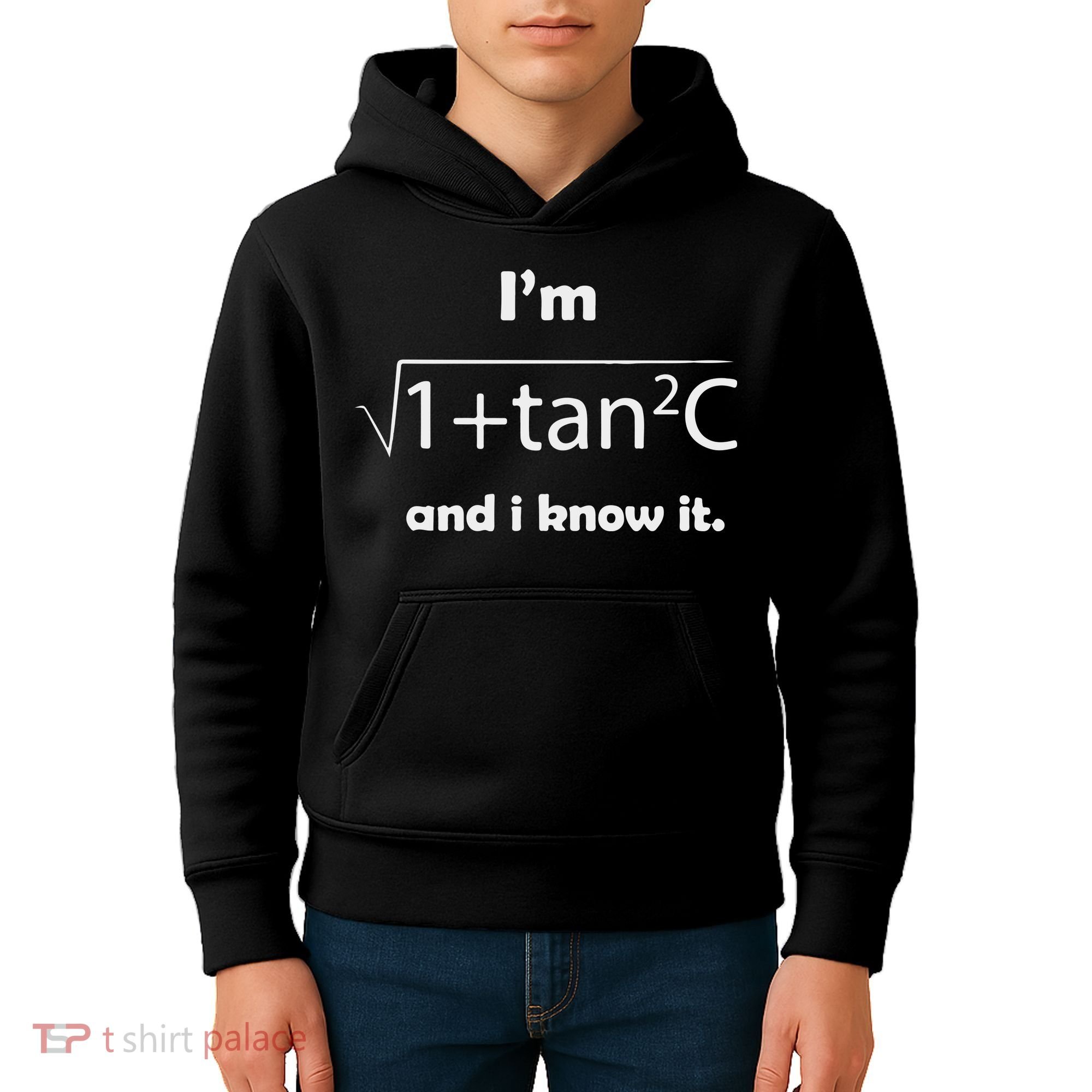 I’M Sec C And I Know It Funny Sexy Math Humor Kids Hoodie