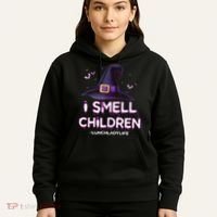 I Smell Children Lunch Lady Life Halloween For Lunch Lady Hoodie thumb 5