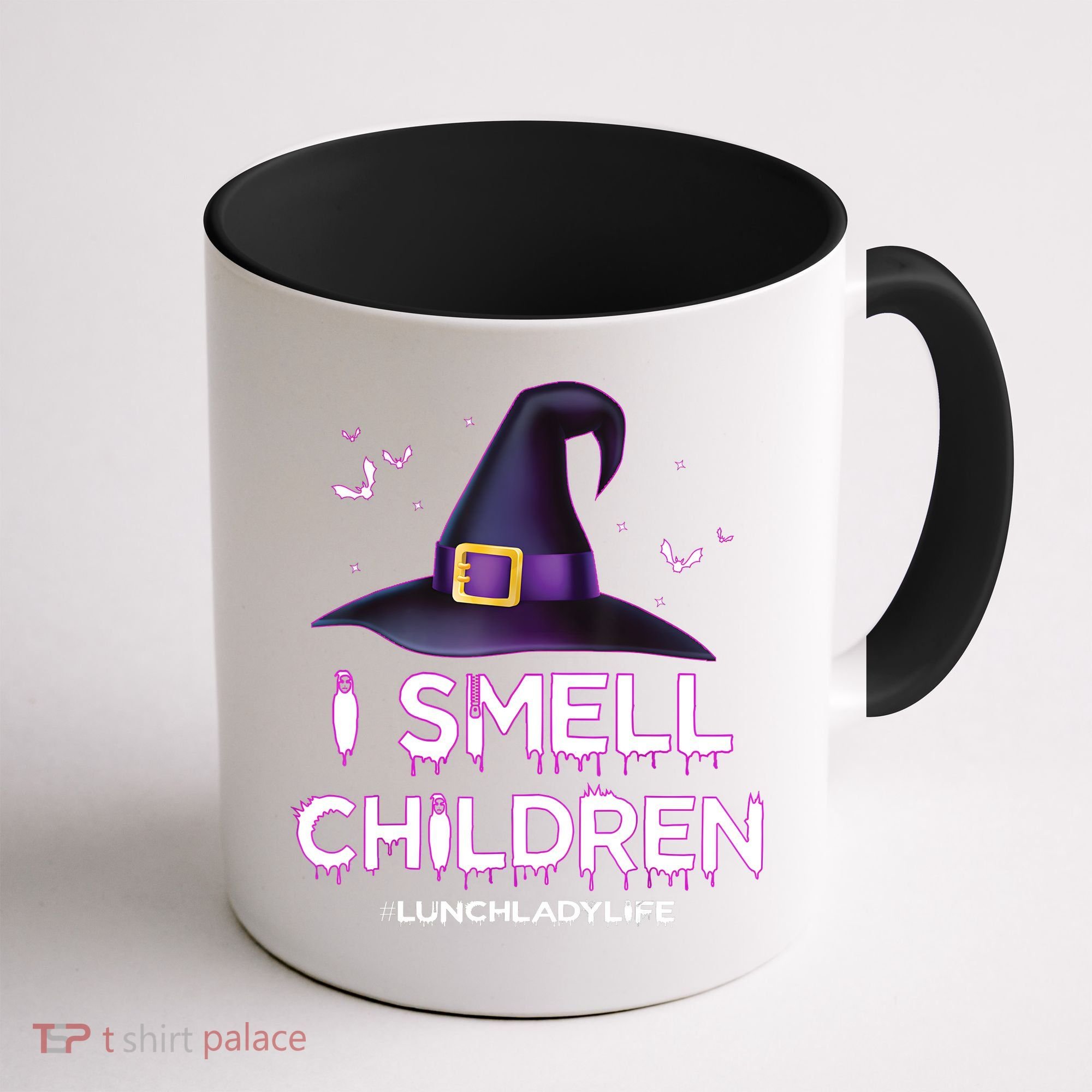 I Smell Children Lunch Lady Life Halloween For Lunch Lady Coffee Mug