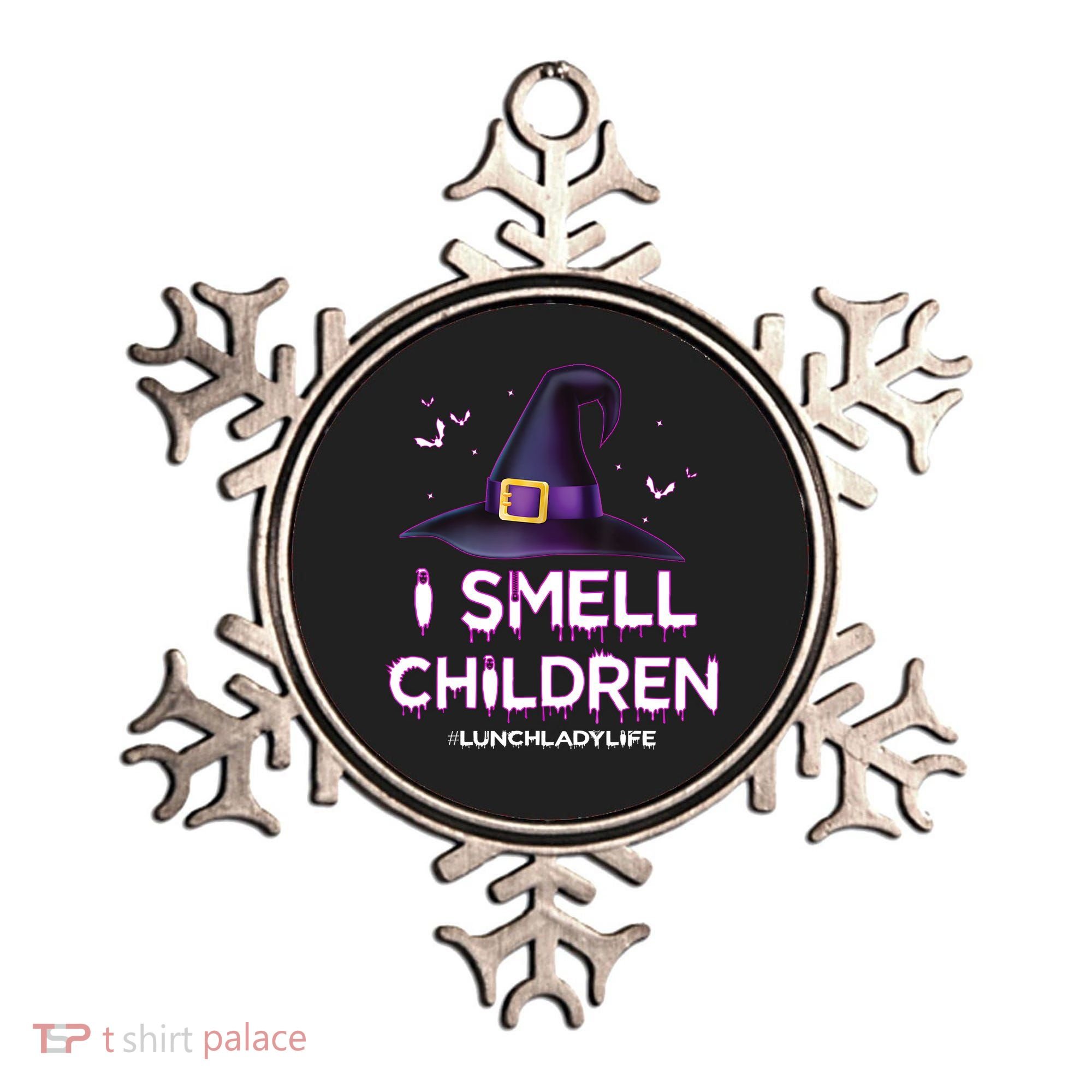 I Smell Children Lunch Lady Life Halloween For Lunch Lady Ornament